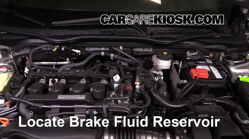 2018 Honda Civic LX 2.0L 4 Cyl. Hatchback Brake Fluid